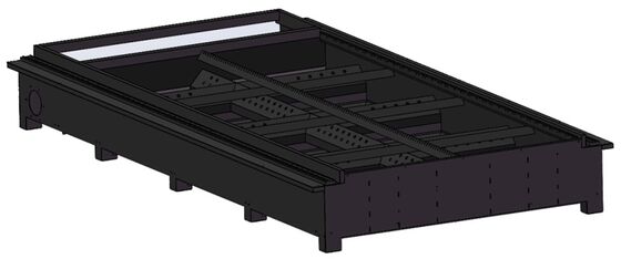 Zware CNC-lasersnijmachine met hoge dynamische respons, stabiele snijnauwkeurigheid en 12000-40000W laservermogen